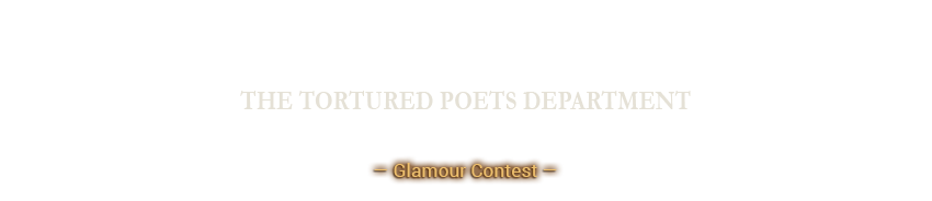 Tortured Poets Department Glamour Challenge